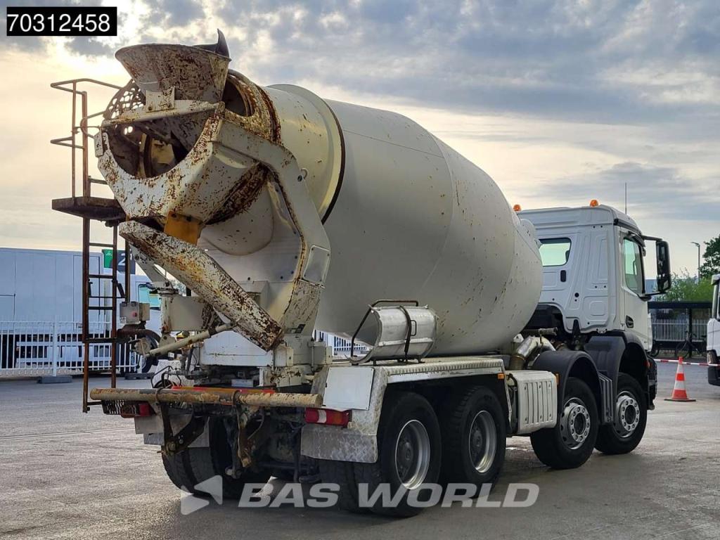 Mercedes-Benz Arocs 3240 Arocs 8X4 9m3 Stetter Mixer Steelsuspension Automatic Euro 6 Foto 8