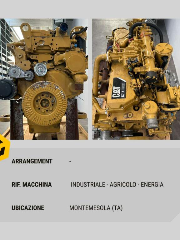 Caterpillar MOTORE REVISIONATO CAT C7.1 Foto 3