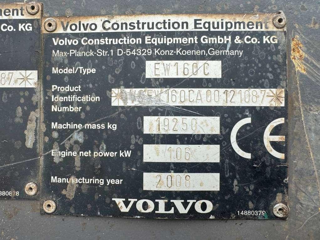 Volvo EW160C - German Machine / CE + EPA Foto 19