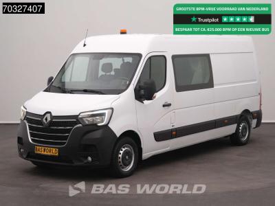 Renault Master 135PK Dubbel Cabine L4H2 LED Airco Parkeersensoren Werkplaatsinrichting Zwaailampen Euro6 L4 vendida por BAS World B.V.