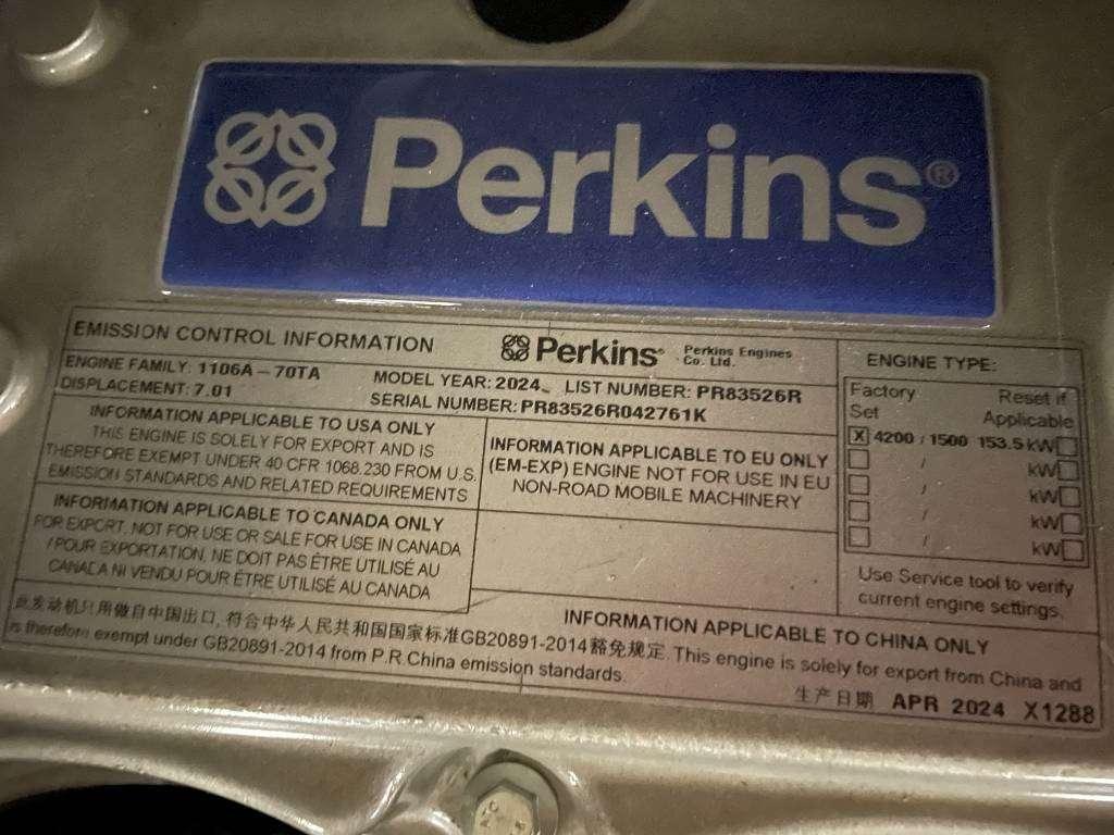 Perkins 1106A-70TA - 165 kVA Used Genset - DPX-12638 Foto 19