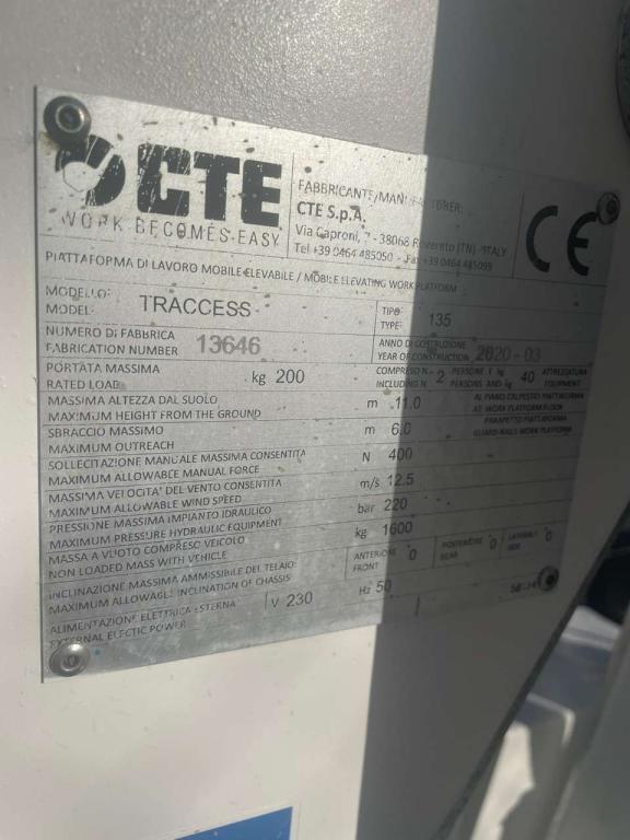 CTE TRACCESS 135 Foto 14