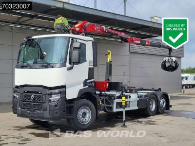 Renault C 480 C 6X2 NEW! Penz Crane 15Z.9.50R HIAB 20S56 containersystem Euro 6 vendida por BAS World B.V.