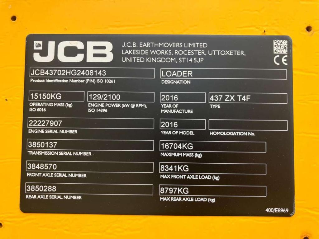 JCB 437ZX Foto 12