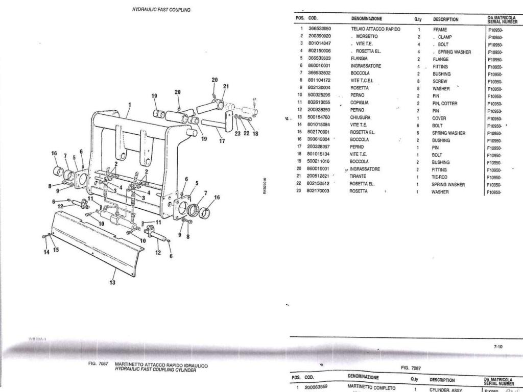 Komatsu Ricambi Vari Foto 8