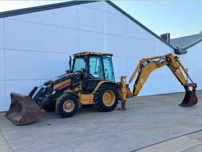 Caterpillar 432D - Telescopic Boom / Hammer Lines Foto 1