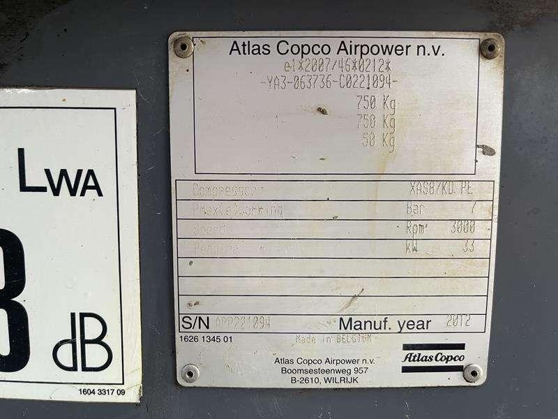 Atlas Copco XAS 87 KD Foto 4