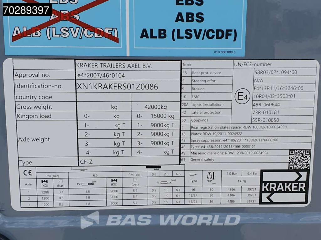 Kraker CF-Z NEW Liftachse 92m3 Foto 21