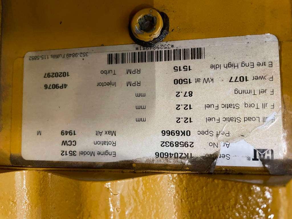 Caterpillar 3512 - 1250 kVA Used Generator - DPX-12662 Foto 12