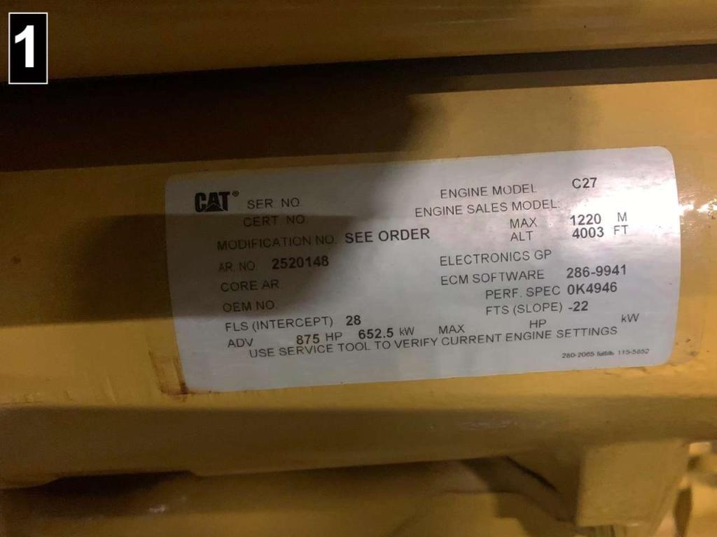 Caterpillar C27 Foto 1