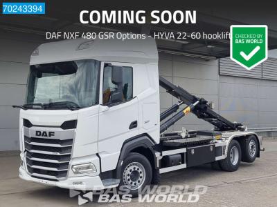 Daf XF 480 6X2 NEW HYVA 22-60 ACC GSR Options Lift-Lenkachse vendida por BAS World B.V.