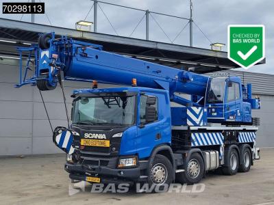 Scania P450 P 8X4 Palfinger/SANY SPC500E Telescopic Crane Retarder Navi Automatic Euro 6 vendida por BAS World B.V.
