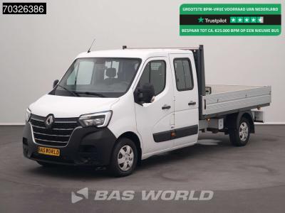 Renault Master 150PK Dubbel Cabine Open Laadbak Trekhaak LED Airco Euro6 Pritsche Pickup Open Box Airco Tre vendida por BAS World B.V.