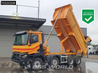 Renault K 480 8X4 16m3 tipper Steel suspension Big-Axle Optibrake+ Euro 6 vendida por BAS World B.V.