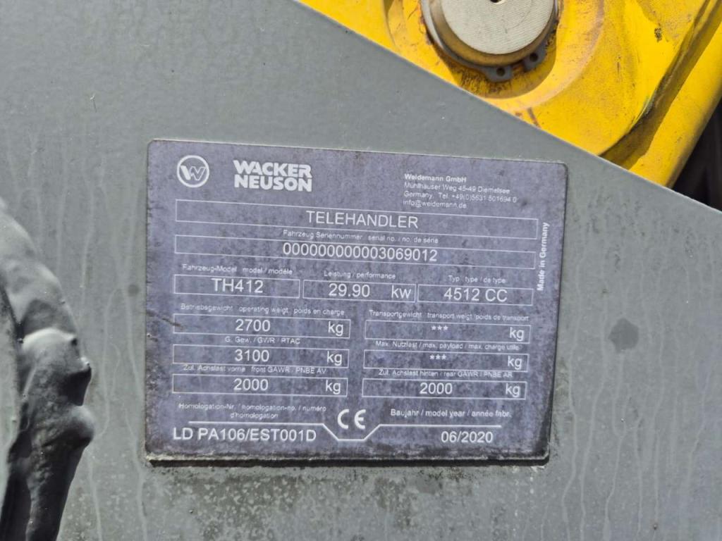 Wacker Neuson TH412 Foto 7