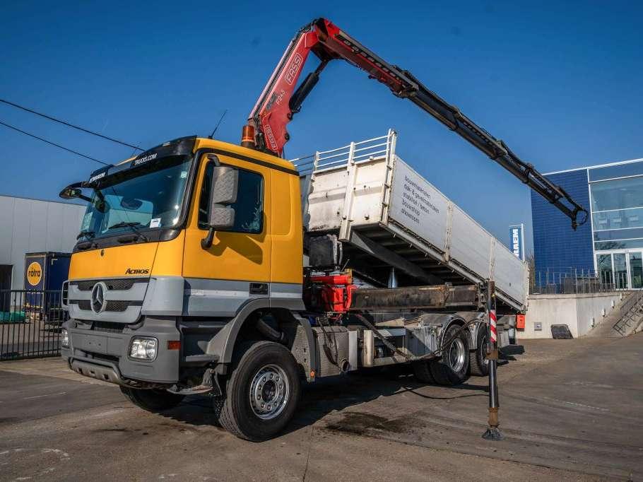 Mercedes-Benz ACTROS 3344 K-MP3+FASSI F245 Foto 1
