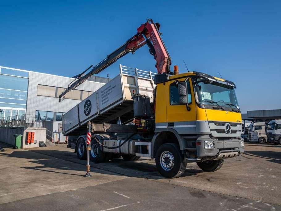 Mercedes-Benz ACTROS 3344 K-MP3+FASSI F245 Foto 2