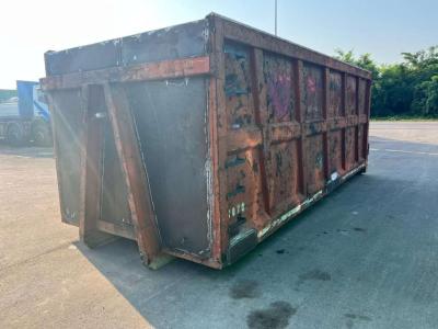 CONTAINER SCARRABILE USATO A CIELO APERTO Foto 1