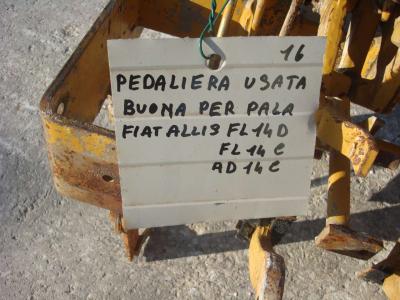 Pedalera para Fiat Allis FL14D e FL14C  e AD14C vendida por OLM 90 Srl