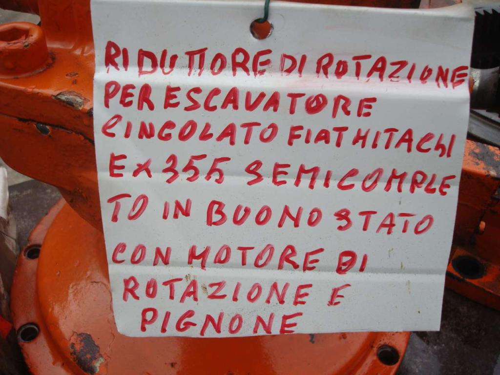 Reductor de giro para Fiat Hitachi EX 355 Foto 11