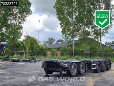 D-Tec VCC-06 5 axles 5-axle Breker-Chassis Steering +Lift axle vendida por BAS World B.V.