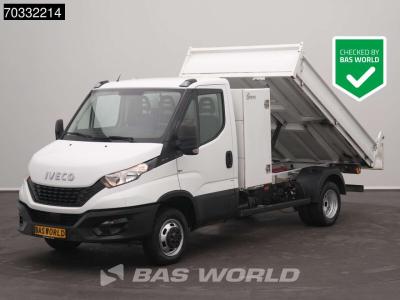 Iveco Daily 35C16 3.0L Kipper met Kist 3500kg trekhaak Airco Cruise Euro6 Tipper Kieper Open laadbak Benn vendida por BAS World B.V.