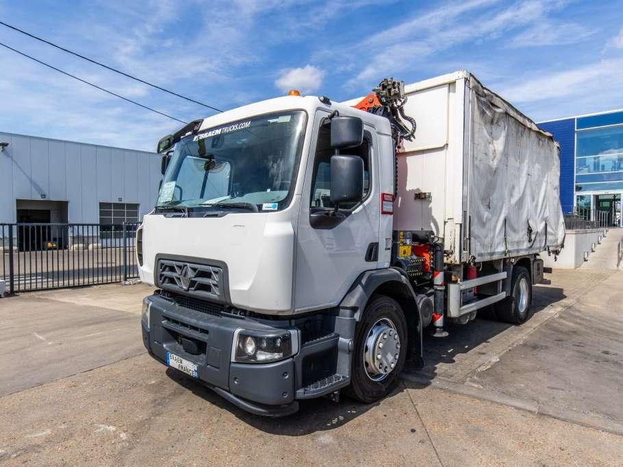Renault D19.280 DXI +PALFINGER 14 T/m Foto 1