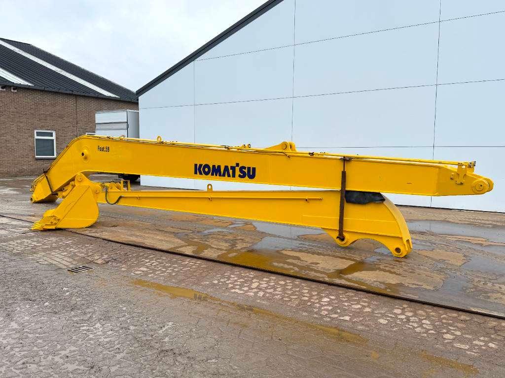 Komatsu Long Reach Attachments 18m - Fits to 20-25t Foto 3