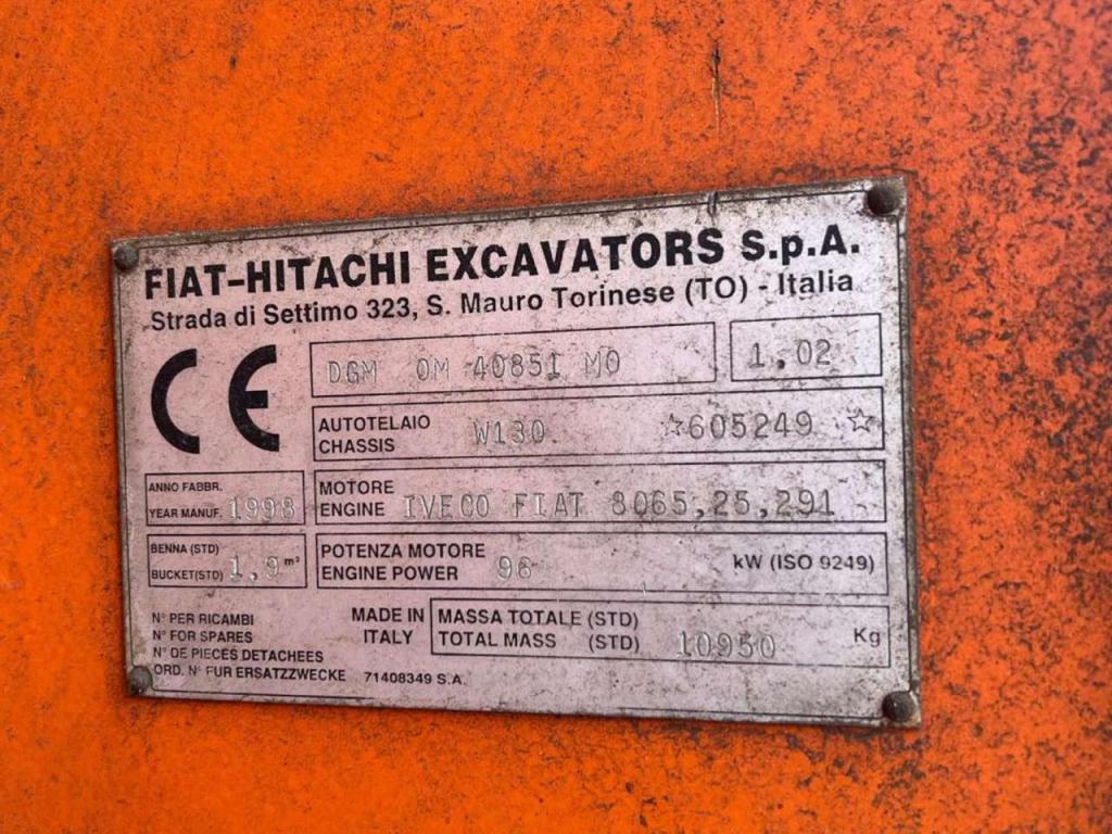 Fiat Hitachi W130 Foto 2