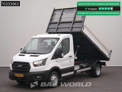 Ford Transit 165pk Kipper Dubbellucht 3,5t Trekhaak Airco Camera Euro6 Tipper Benne Kieper Airco Trekhaa vendida por BAS World B.V.