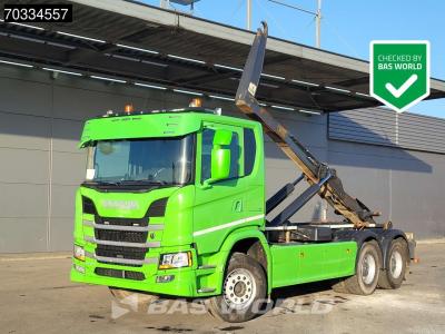 Scania G500 6X4 20tons Containersystem Big-Axle Full Steel Retarder Automatic Euro 6 vendida por BAS World B.V.