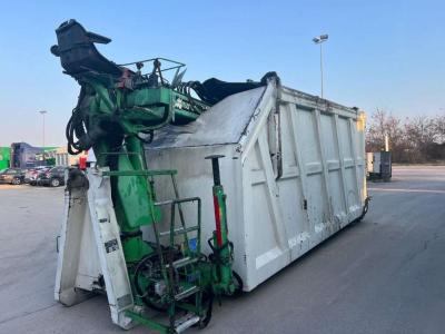 CONTAINER SCARRABILE USATO CON TETTO E GRU vendida por Aurora Srl