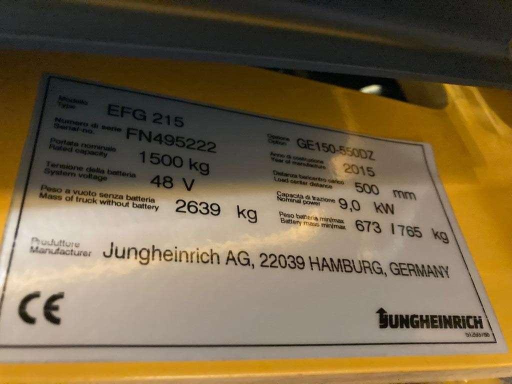 Jungheinrich EFG215 Foto 6