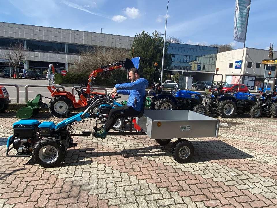 Bertolini 413 S DIESEL - RIMORCHIO RIBALTABILE - AVVIAMENTO ELETTRICO Foto 6