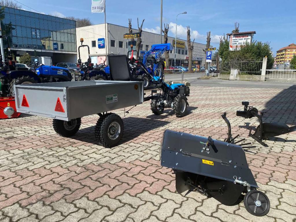 Bertolini 413 S DIESEL - RIMORCHIO RIBALTABILE - AVVIAMENTO ELETTRICO Foto 9