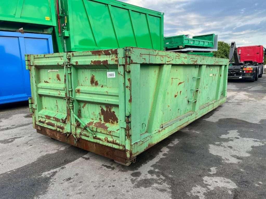 CONTAINER SCARRABILE USATO A CIELO APERTO Foto 3