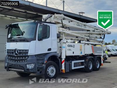 Mercedes Arocs 2640 6X4 36mtr CIFA K36L-HP168EC 4 arm Automatic Big-Axle Steelsuspension Euro 6 vendida por BAS World B.V.