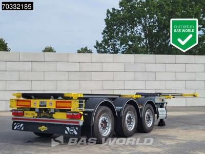 Orthaus CGS (Euro Slider 500) 3 axles Multi 45ft Lift Axle extendable SAF vendida por BAS World B.V.