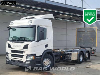 Scania P500 P 6X2 Full Air Zepro 2500kg Ladebordwand Lift-Lenk Asche Retarder Automatic vendida por BAS World B.V.
