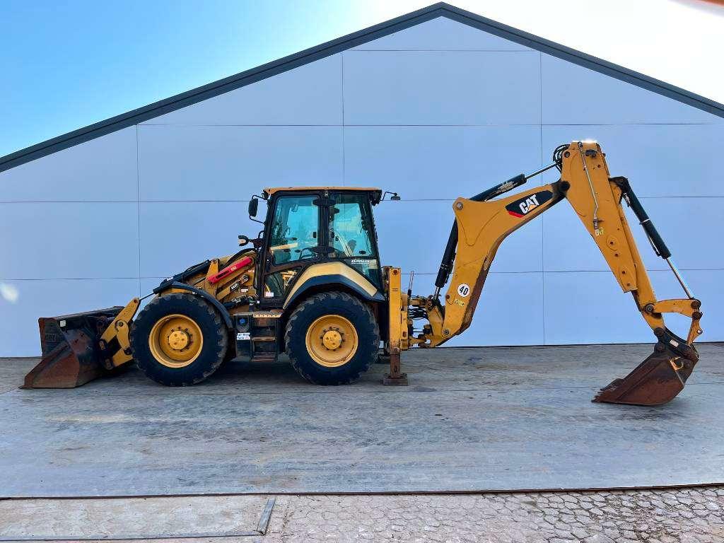 Caterpillar 444F2 - Telescopic Boom / 4WS / Hammer Lines Foto 2