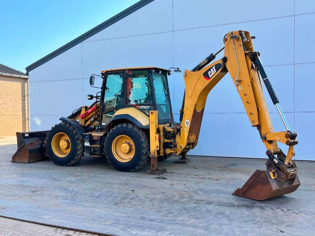 Caterpillar 444F2 - Telescopic Boom / 4WS / Hammer Lines Foto 3