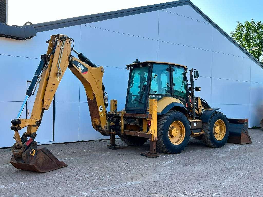 Caterpillar 444F2 - Telescopic Boom / 4WS / Hammer Lines Foto 4