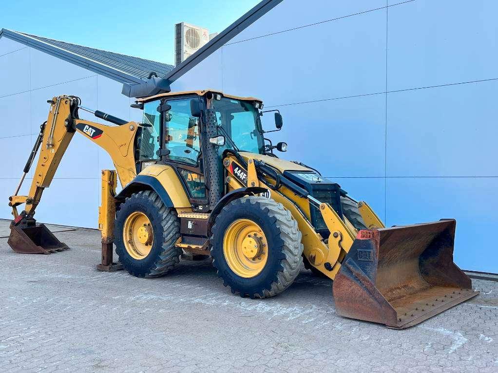 Caterpillar 444F2 - Telescopic Boom / 4WS / Hammer Lines Foto 6