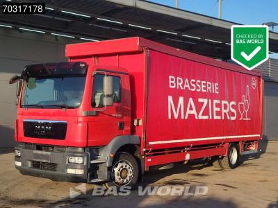 Man TGM 15.250 4X2 16tonner Curtainsides 2500kg Ladebordwand Automatic Euro 5 vendida por BAS World B.V.