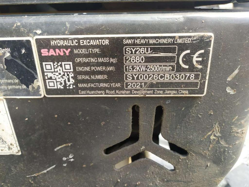 Sany SY26U Foto 10