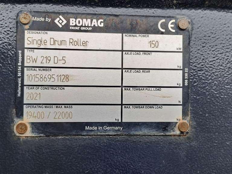 Bomag BW219 D-5 Foto 10