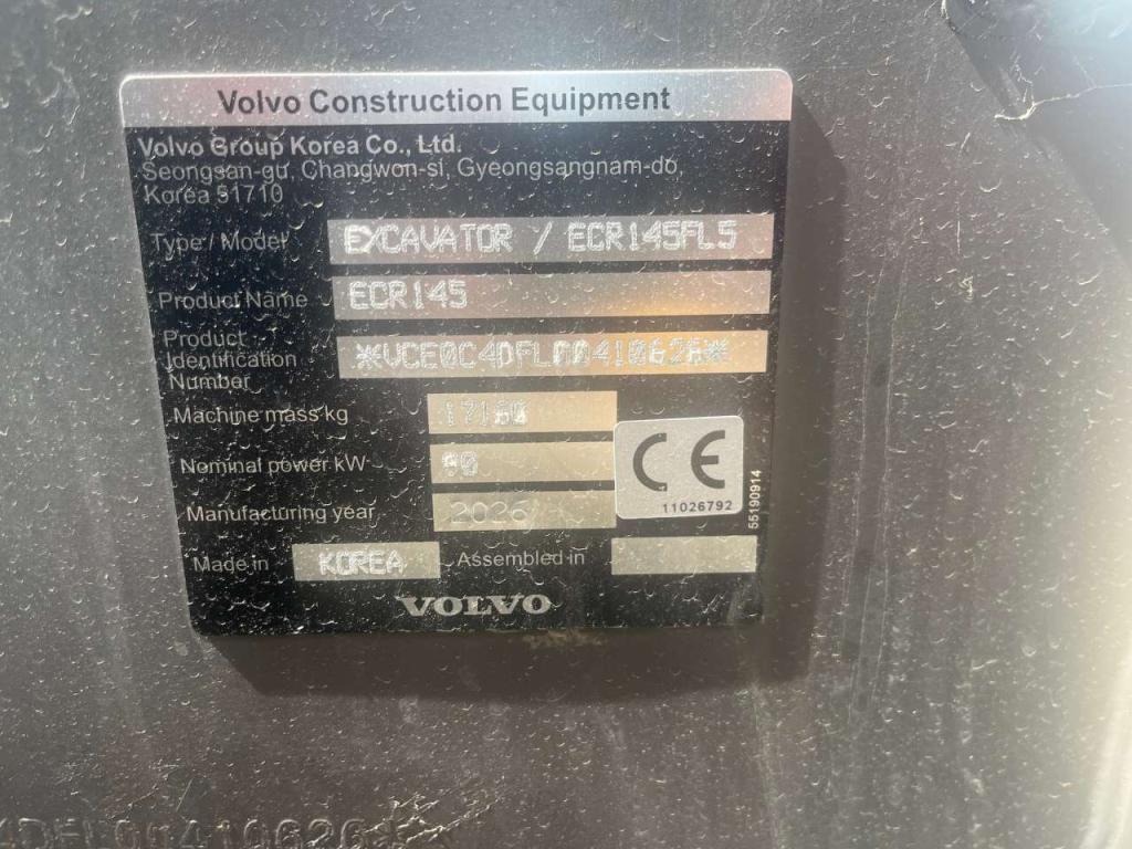 Volvo ECR145FL5 Foto 27