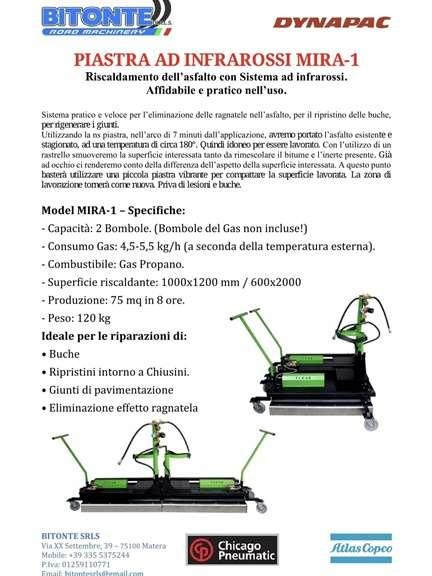 Piastra scalda asfalto Foto 15