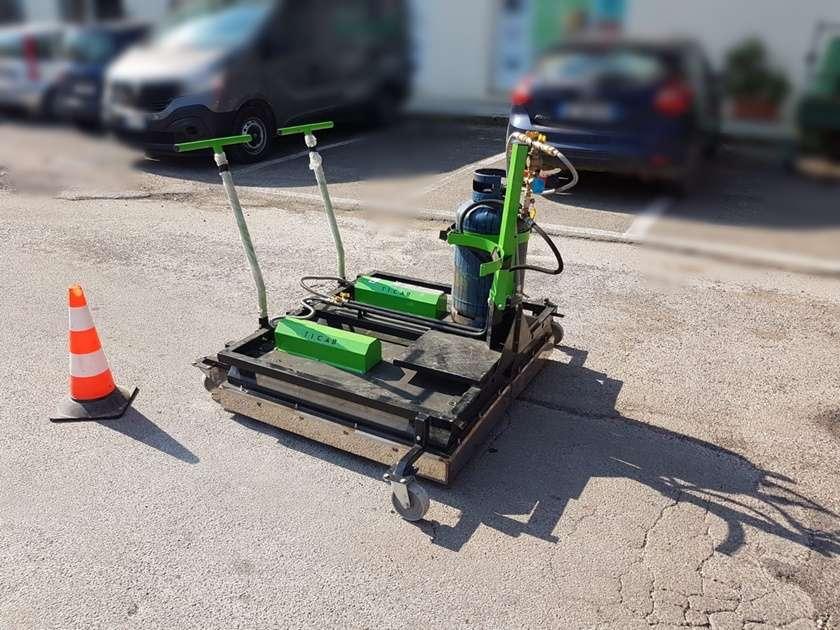 Piastra scalda asfalto Foto 18