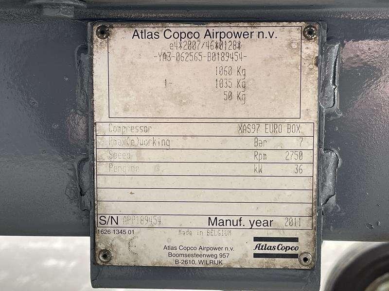 Atlas Copco XAS 97 DD - N Foto 5